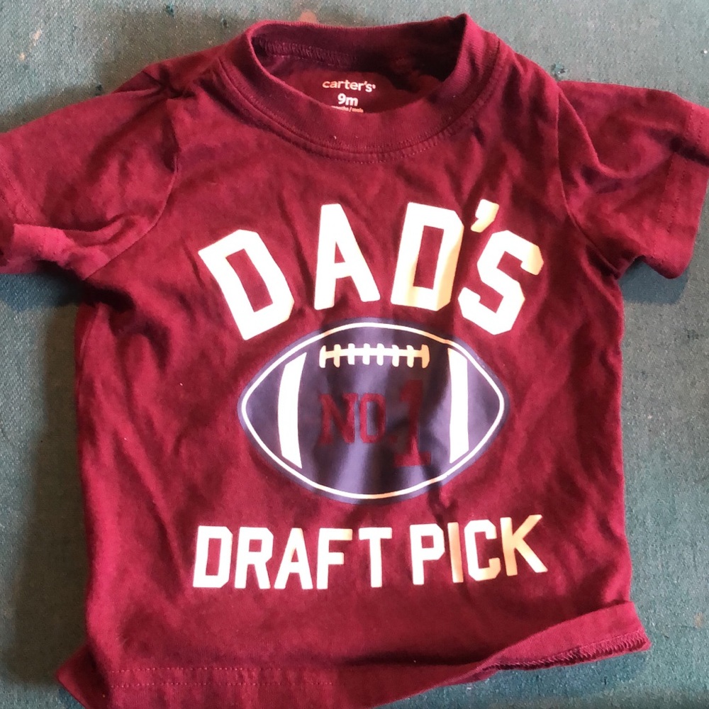 Cater boy shirt size 9 month